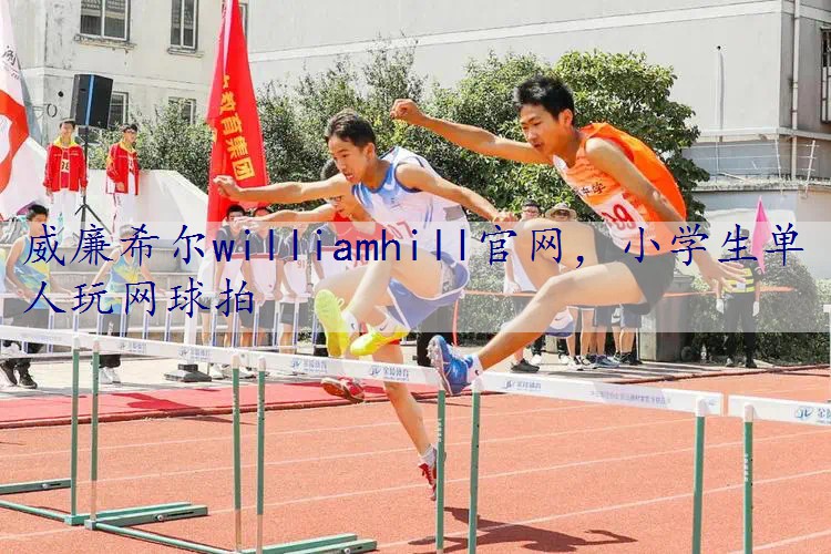 小学生单人玩网球拍
