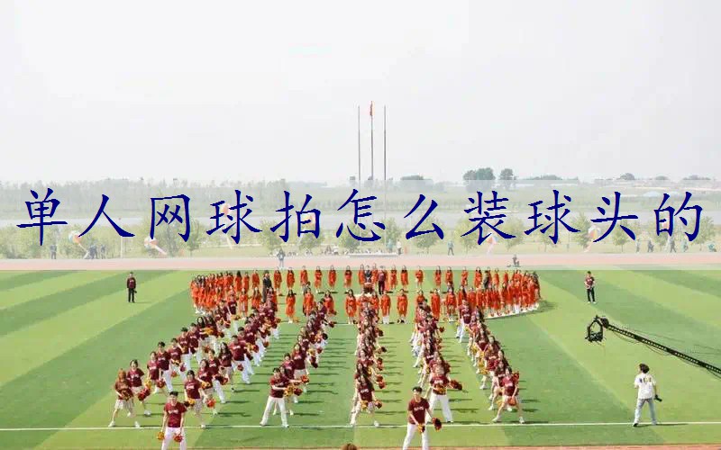单人网球拍怎么装球头的