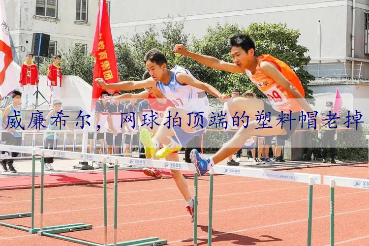 网球拍顶端的塑料帽老掉